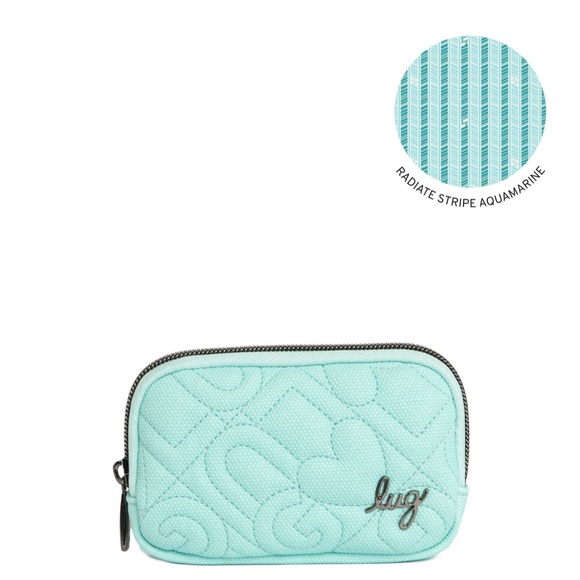 Lug Barrel Love Matte Luxe VL Zip Wallet NWT - Picture 3 of 15